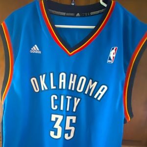 OKLAHOMA CITYDURANT jersey sz LARGE